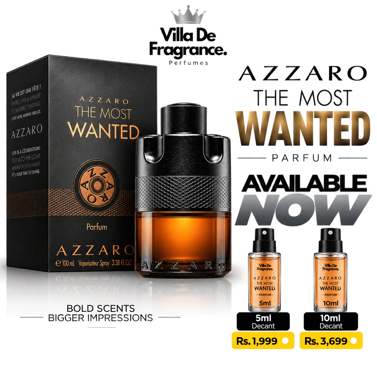 Azzaro The Most Wanted Parfum decant