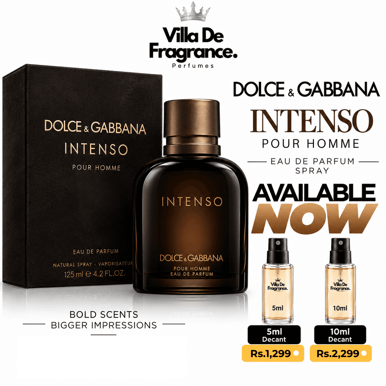 Dolce & Gabbana Intenso Pour Homme decant