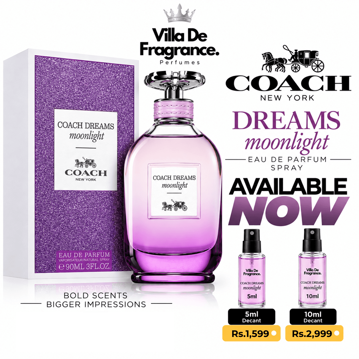 Coach Dreams Moonlight decant