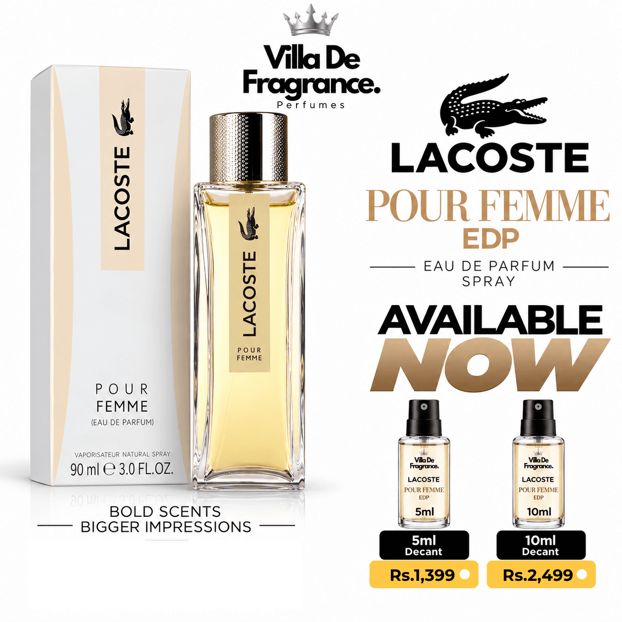 Lacoste Pour Femme decant